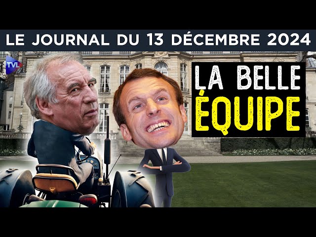 ⁣Bayrou : Macron et le choix du désespoir - JT du vendredi 13 décembre 2024