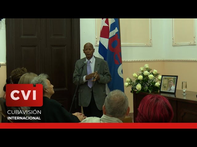 ⁣Realizan homenaje póstumo al destacado periodista Pedro Martínez Pírez