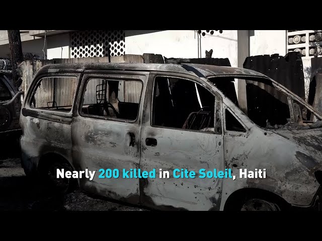 ⁣Nearly 200 killed in Cite Soleil, Haiti