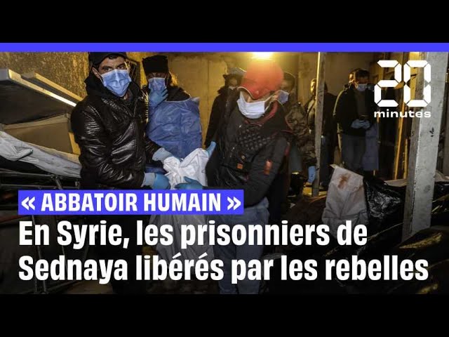 ⁣En Syrie, les détenus de la prison Sednaya sont libérés par les rebelles