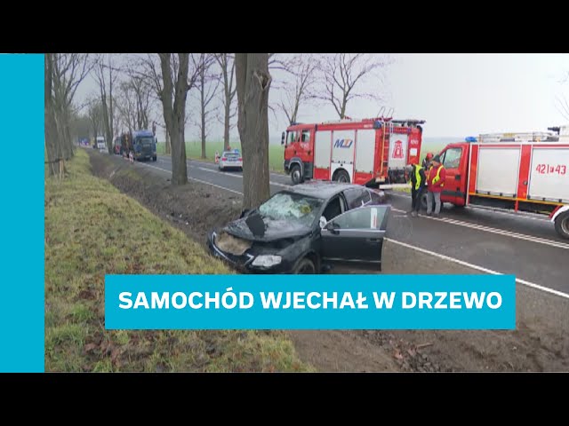 ⁣Groźny wypadek: 9 osób w samochodzie osobowym. Do akcji zaangażowano śmigłowce LPR