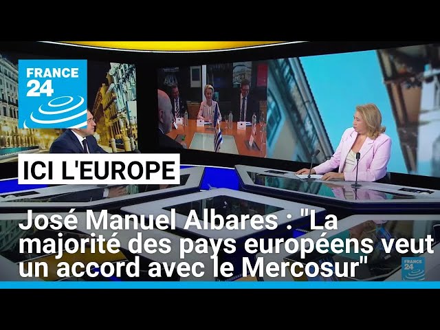 ⁣José Manuel Albares : "La majorité des pays européens veut un accord avec le Mercosur"