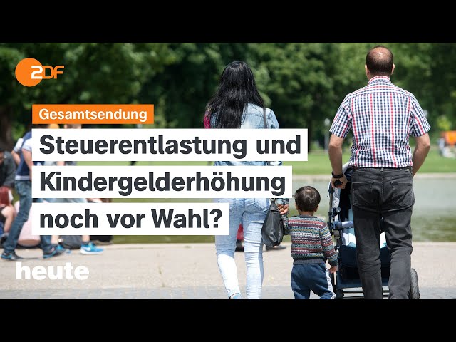 ⁣heute 19:00 Uhr vom 13.12.2024 Steuerentlastung, Kindergelderhöhung, Neuer Premier in Frankreich