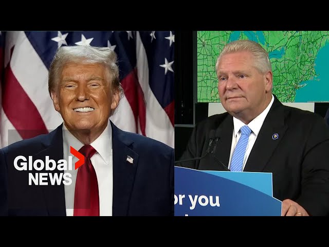 ⁣"We need to make a deal," Doug Ford says after Trump responds to Ontario energy threat