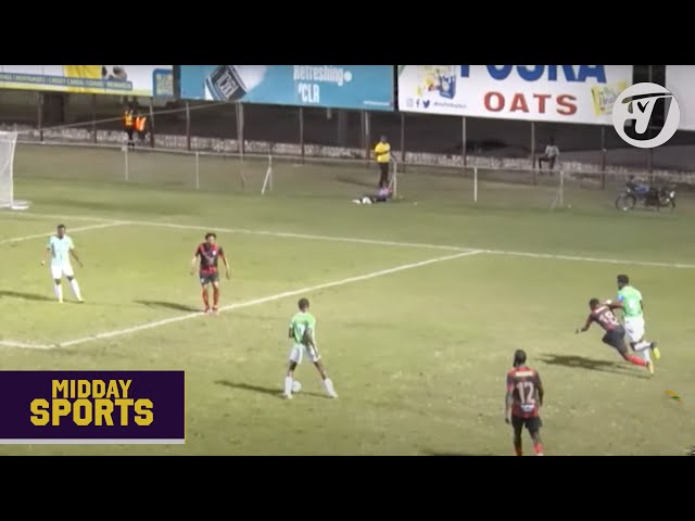 ⁣Cavalier Beat Arnett Gardens 2-1 in Rescheduled JPL Match #tvjmiddaysports