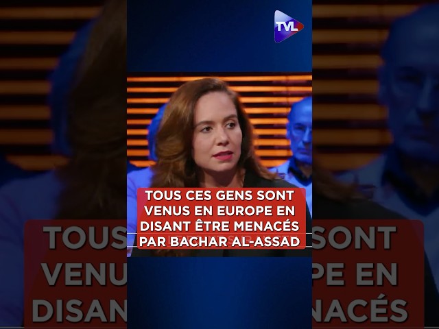 ⁣« Tous ces gens sont venus en Europe en disant qu'ils étaient menacés par Bachar al-Assad...