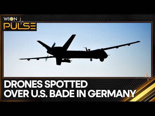 ⁣Unidentified Drones Sighted Over US Base in Germany: Reports | WION Pulse