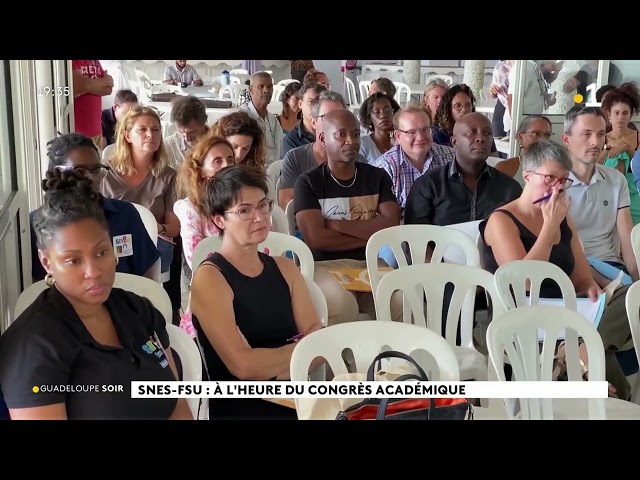 ⁣Congrès académique 2024 du SNES-FSU Guadeloupe