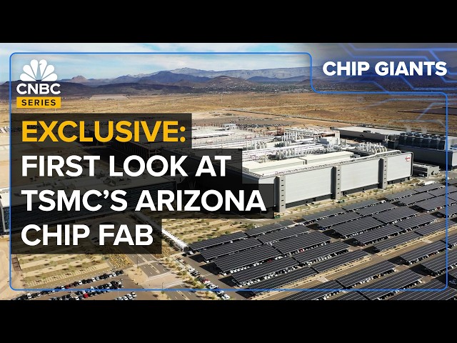 ⁣TSMC’s New Arizona Fab! Apple Will Finally Make Advanced Chips In The U.S.