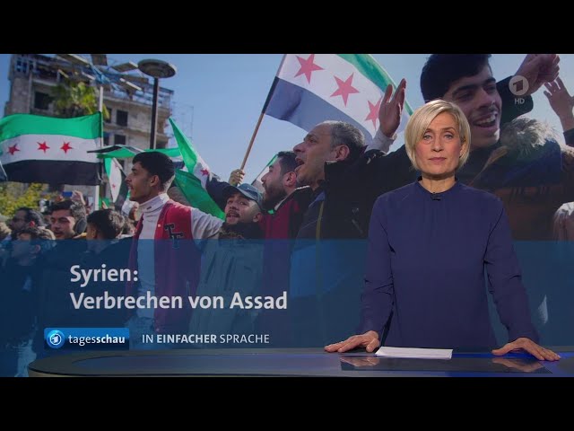 ⁣tagesschau in Einfacher Sprache 19:00 Uhr, 13.12.2024