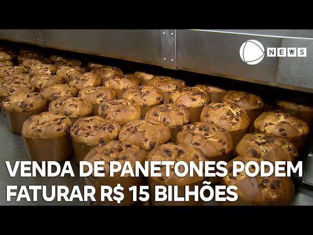 ⁣Setor de venda de panetones prevê faturamento de R$ 15 bilhões em 2024