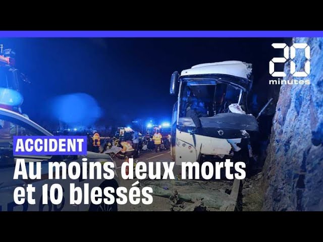 ⁣Pyrénées-Orientales : Au moins 2 morts et 7 blessés graves dans un accident de car