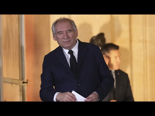 ⁣Centrist leader Francois Bayrou appointed as new French PM