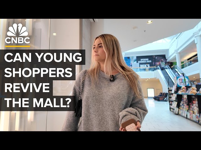 ⁣How Gen Z Is Reviving U.S. Shopping Malls