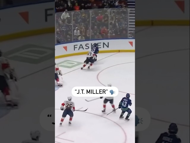 ⁣Canucks Fans Welcome Back JT Miller 