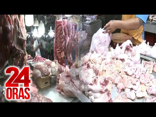 ⁣Karneng baboy at manok pati itlog, nagmahal sa ilang pamilihan | 24 Oras