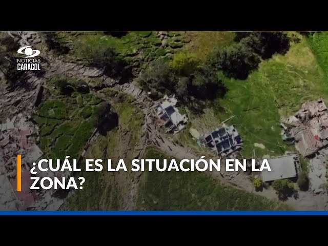 ⁣Más de 40 niños se quedaron sin estudiar tras movimiento de tierra en Socotá