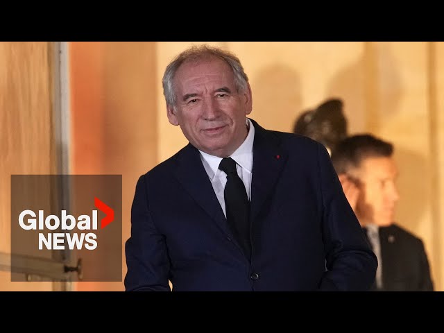 ⁣Macron names close ally Francois Bayrou new prime minister of France