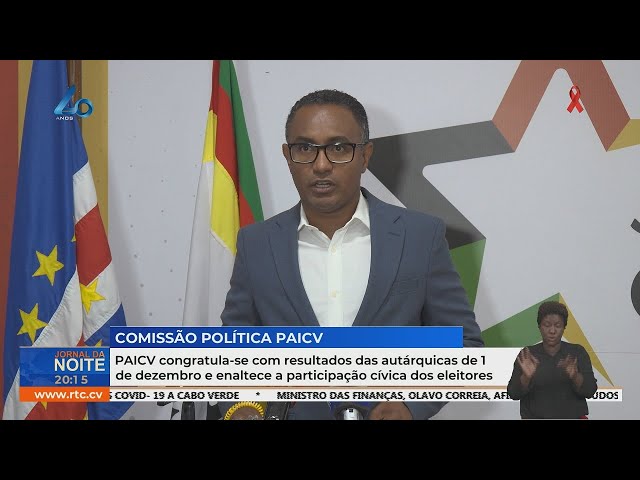 ⁣PAICV congratula-se com resultados das autárquicas de 1 de dezembro