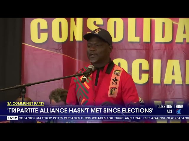 ⁣The Tripartite Alliance has not discussed May elections setback - COSATU