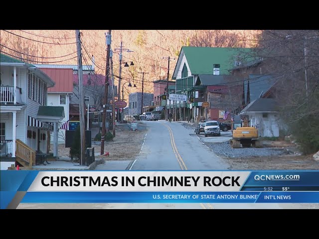 ⁣Christmas in Chimney Rock: Finding gratitude amid the destruction