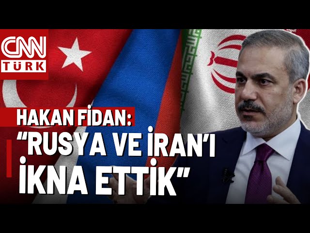 ⁣Hakan Fidan: "Rusya Ve İran Esad'ı Destekleseydi Çok Kanlı Olabilirdi"