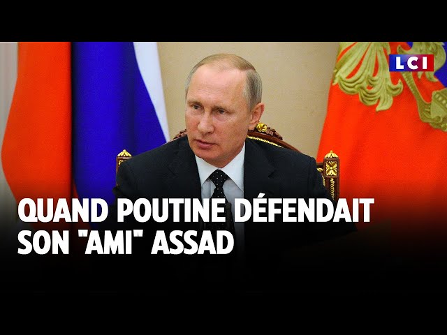 ⁣Quand Poutine défendait son "ami" Assad｜LCI