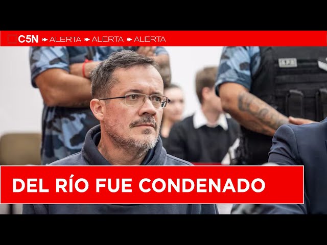 ⁣MARTÍN DEL RÍO fue CONDENADO por DOBLE HOMICIDIO CALIFICADO