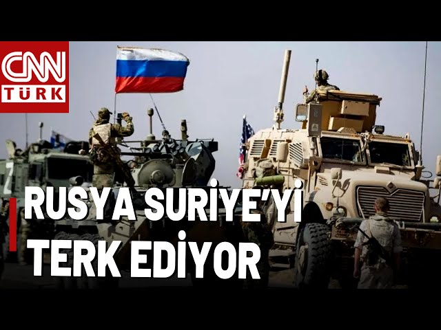 ⁣Rusya Suriye'den Çıkarken Görüntülendi! Rus Askeri Suriye'den Böyle Çıktı!