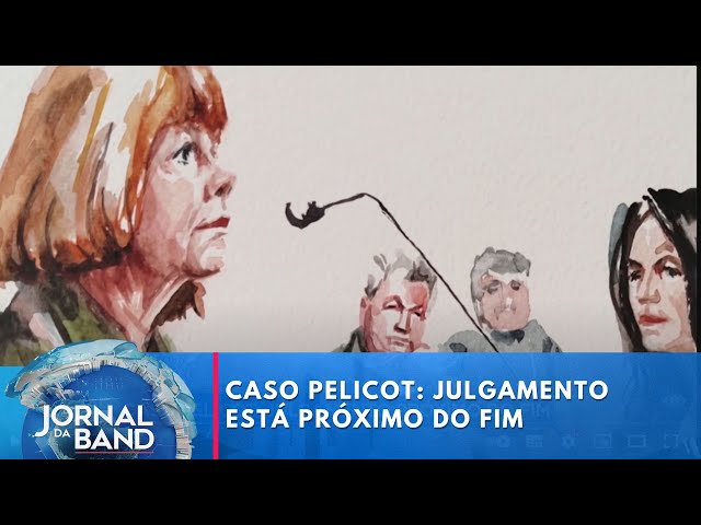 ⁣Caso Pelicot: julgamento está próximo do fim | Jornal da Band