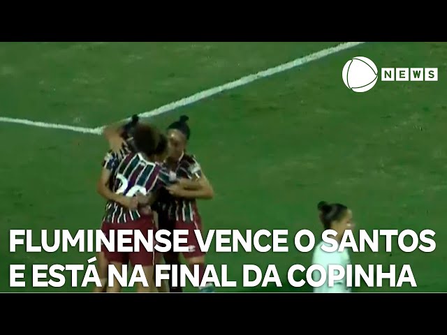 ⁣Fluminense vence o Santos e vai para a final da Copinha Feminina