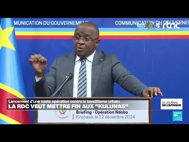 ⁣Vaste opération en RD Congo pour mettre fin au phénomène "kulunas" • FRANCE 24