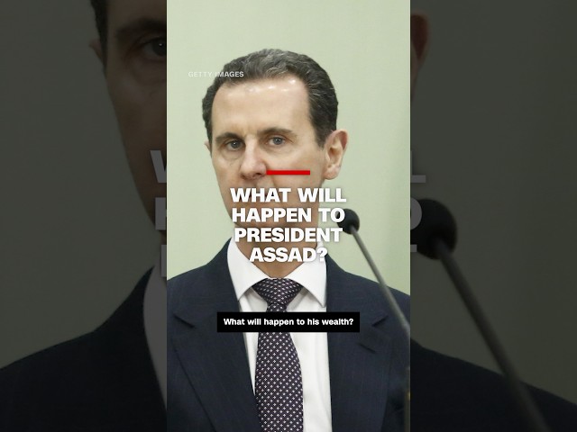 ⁣What will happen to deposed President Bashar al-Assad?