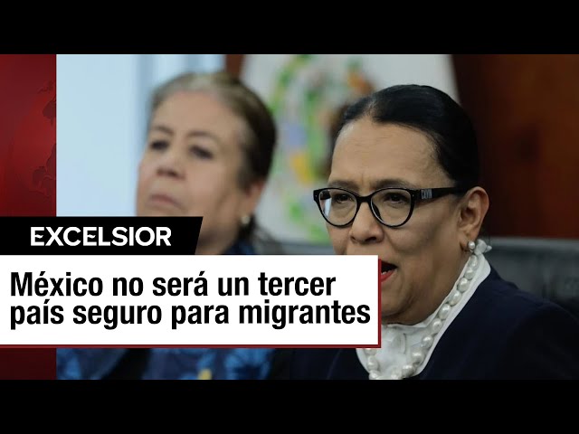 ⁣México no será tercer país seguro para migrantes ante deportaciones de EU