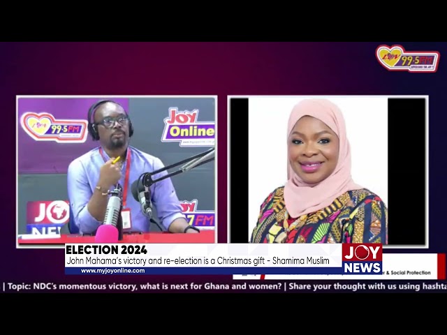 ⁣Election 2024: John Mahama’s victory and re-election is a Christmas gift - Shamima Muslim