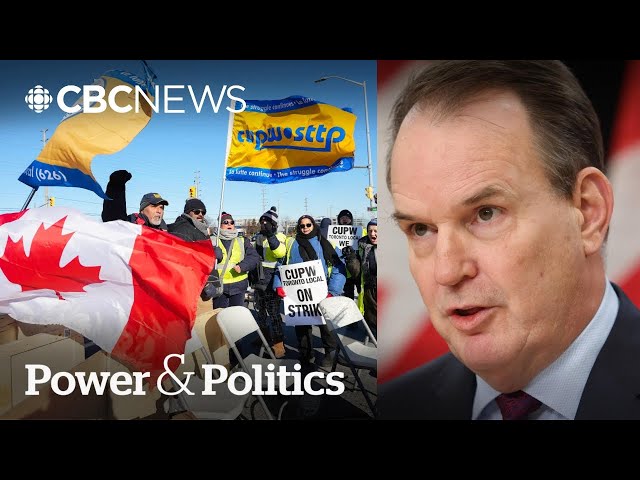 ⁣Canada Post union denounces government intervention in negotiations | Power & Politics