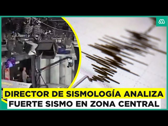 ⁣Temblor: Director de Sismología analiza el fuerte sismo en la zona central