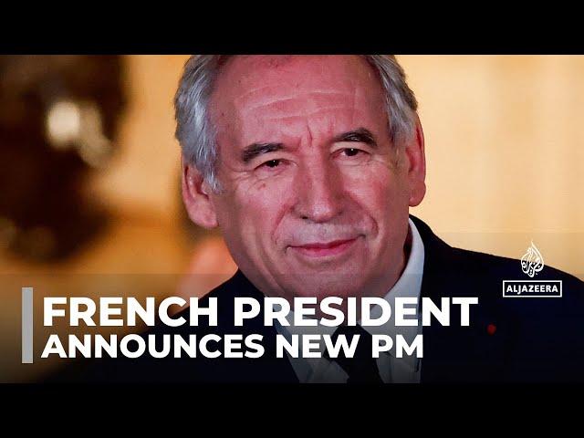 ⁣French president announces new PM: Francois Bayrou is a loyalist and veteran politician