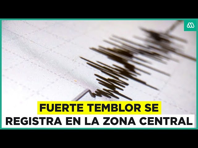 ⁣Fuerte sismo 6,3 en la zona central