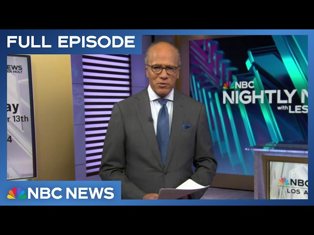 ⁣Nightly News Full Broadcast - Dec. 13