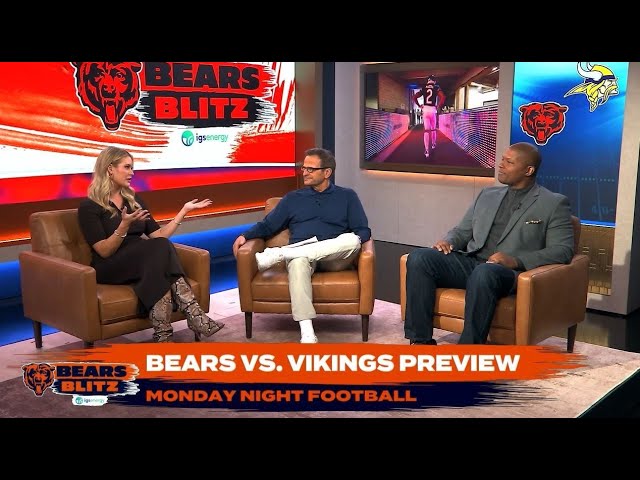 ⁣Bears Blitz: Previewing Chicago Bears vs. Minnesota Vikings on Monday Night