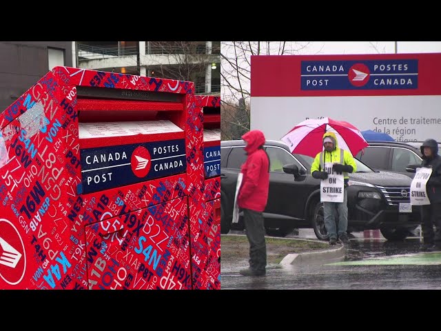 ⁣Federal government asks labour board to intervene in Canada Post strike