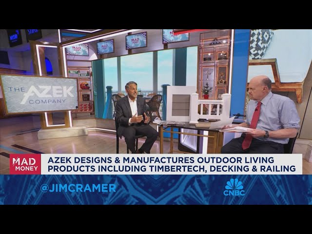 ⁣We can control growth, we know the market opportunity, says Azek CEO Jesse Singh