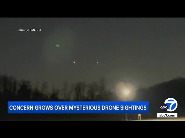 ⁣Lawmakers demand answers over mysterious drone sightings