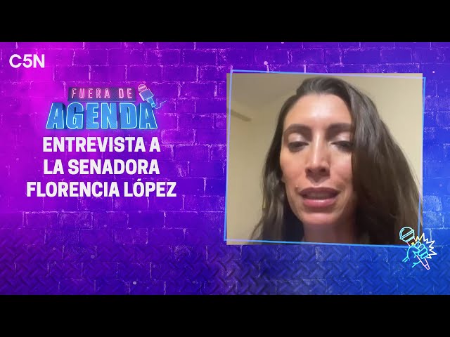 ⁣FLORENCIA LÓPEZ: ¨Quieren IMPUGNAR la SESIÓN para SALVAR a KUEIDER¨