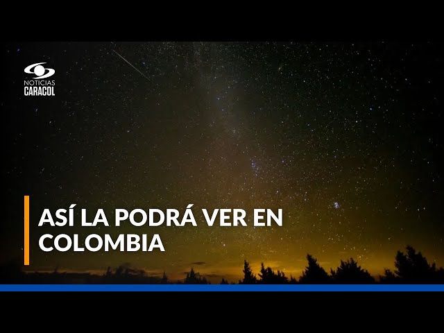 ⁣Lluvia de estrellas Gemínidas 2024: fecha y hora para disfrutarla en Colombia