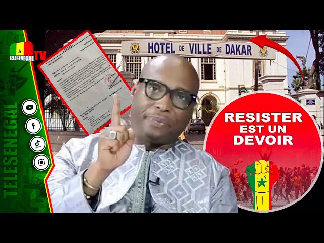 ⁣ URGENCE - Direct Mairie de Dakar : Réaction après la révocation de Barthélemy Dias ! 