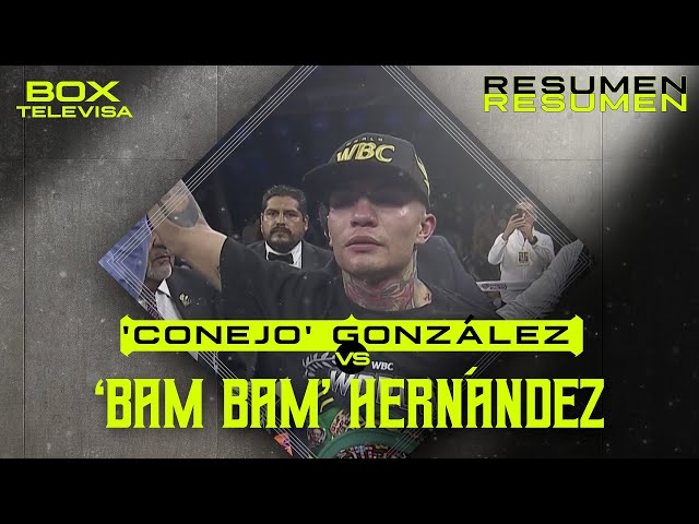 ⁣RESUMEN | Jair 'Conejo' González vs Iván 'Bam Bam' Hernández | Peso Gallo | Box 