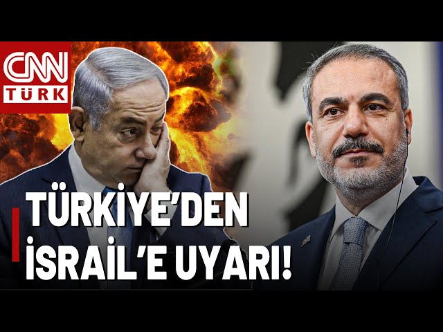 ⁣Hakan Fidan'dan İsrail'e Uyarı! "Suriye'yi Bombalamaktan Vazgeçin"