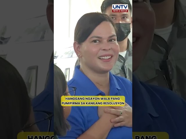 ⁣Castro: Makabayan Bloc impeachment vs, VP Sara, may 10 pledge ng suporta na; pumipirma, wala pa